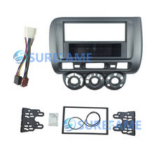 Adaptador de arnés de Fascia para Radio de 2 Din, Panel estéreo de CD, marco de Audio, para Honda Jazz Fit 2002-2008, placa facial 2024 - compra barato