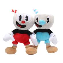 25cm Adventure Game Plush Toy Cupheads The Devil Legendary Chalice Mugman Stuffed Doll Cartoon Gift 2024 - buy cheap