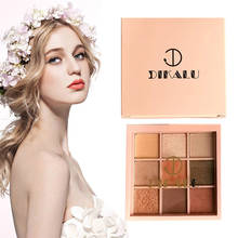 DIKALU 9 Colors Eyeshadow Palette Matte Eye Shadows Naked Pigment Glitter Eye Shadow Nude Makeup Set Charming Korea Cosmetics #2 2024 - buy cheap