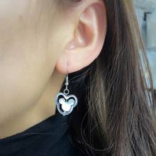 Cartoon Kawaii Mouse Earring Titanium Steel Earring Inlaid Crystal Fashion Trendy Women Jewelry Birthday Gift 2024 - buy cheap