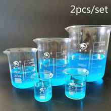 Conjunto de vasos de vidro borossilicato de laboratório, equipamentos para laboratórios de todos os tamanhos, com todos os tamanhos 2024 - compre barato