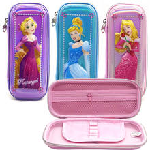 Disney Princess EVA stationery box cute 3D stereo waterproof diamond large capacity pencil case student school supplies gift 2024 - buy cheap