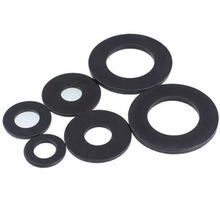 5pcs M10 M12 M14 M16 M18 M20 M22 M24 M27 flat gaskets metal washers thin washer black carbon steel smooth 2-4mm thickness 2024 - buy cheap