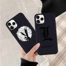 Hot Anime death note Phone Case Candy Color for iPhone 6 7 8 11 12 s mini pro X XS XR MAX Plus 2024 - buy cheap