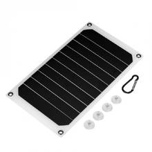 Sunpower 10w painel solar placa do módulo fotovoltaico carregador do telefone móvel ao ar livre leve usb placa de carregamento 2024 - compre barato