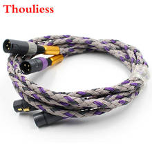 Thouliess Pair Signature S3-2 XLR Balanced Interconnect Cable XLR Balanced Cable 3 Pin 2 XLR Male to 2 XLR Female Audio Cable 2024 - купить недорого