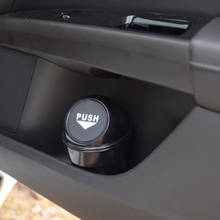 Papelera de coche para Ford Focus 2 3 4, Mondeo Fusion Kuga, Ecosport, Fiesta, Falcon EDGE, EVOS, accesorios para coche 2024 - compra barato