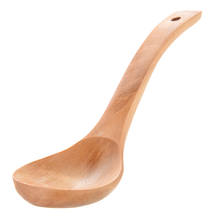 Kitchen Wooden Houseware Polished Rice Paddle Scoop Ladle 2024 - buy cheap