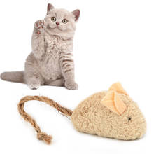 NICEYARD 3 шт./компл. мышь тренировочная имитация плюшевая мышь товар для кота Интерактивная жевательная игрушка забавный для домашнего котика игрушки с Catnip 2024 - купить недорого