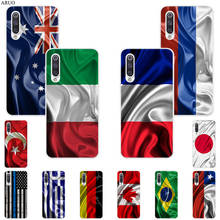 Phone Case For Redmi K20 K30 7a 6a Y3 Note 9 9S 7 6 8 Russia USA UK France Isreal flag Soft cases for Xiaomi 10 9 9T A3 A2 cover 2024 - купить недорого