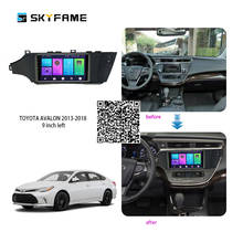 Автомагнитола SKYFAME 4 + 64G для Toyota Avalon 2013-2018 Android, мультимедийная система 2024 - купить недорого