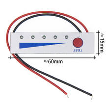 Indicador de capacidad de batería de litio 2S 3S 4S, medidor de tablero de pantalla LED de energía eléctrica, resistente al agua, 8,4 V, 12,6 V, 16,8 V 2024 - compra barato