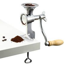 manual home use stainless steel dry grain corn seed spice mill coffee bean grinder crusher 2024 - buy cheap