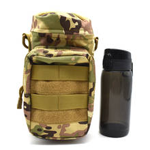 800D Nylon Molle Water Bottle Bag Camping Hydration Backpack Tactical Folding Pouch Bag Holder for Outdoor Travel Hiking Running 2024 - buy cheap