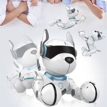 Robô brinquedo de controle remoto para crianças, brinquedo educativo inteligente para filhotes que transformam seu cachorrinho em robô 63he 2024 - compre barato