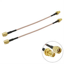 2Pcs RP-SMA Male to RP-SMA Female Antenna Adapter FPV Antenna RG316 RF Extension Cable RP SMA Female to RP SMA Male Connector 2024 - buy cheap