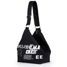 Korean Canvas Shoulder Bags for Women Luxury Brand Designer Bags Letter Tote Bags Messenger Female Large Capacity Handbag Sac 2024 - buy cheap