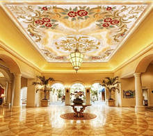 Beibehang-papel tapiz grande para sala de estar, mural 3d, diseño europeo de mármol, cenital, papel tapiz del dormitorio 2024 - compra barato