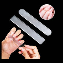 2 modelos de limas de uñas profesionales, Nano vidrio, transparente, para manicura 2024 - compra barato