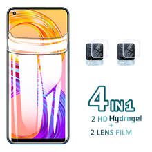 Capa protetora para smartphone, filme protetor de tela em hidrogel para lentes de câmera oppo realme 8 pro, filme transparente macio, protege a lente da câmera 2024 - compre barato