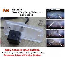 For Hyundai Santa Fe / ix45 / Maxcruz 2013~2015 Intelligent Car Parking Camera / with Tracks Module Rear Camera CCD Night Vision 2024 - buy cheap