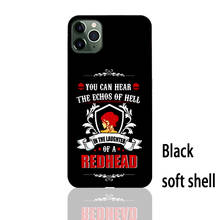 O riso de um caso de telefone vermelho preto capa macia para o iphone 11 pro max 6 7 8plus 5S x xs xr xsmax para samsung s10 s9 series 2024 - compre barato