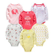 2021 Newborn Baby Clothes Set ropa bebe Cotton Long Sleeve Boy Girl Bodysuit 3m 6m 9m 12m 18m 24m Autumn Spring Clothing Outwear 2024 - buy cheap