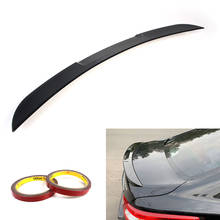 Car Tail Lip Wing Rear Trunk Spoiler Cover Trim For 2016 2017 2018 Nissan Altima Sedan ABS Plastic Glossy Black 2024 - buy cheap