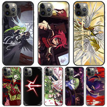 Code Geass-carcasa de teléfono para iPhone 12, 11 Pro, Max, XR, XS, X, 7, 8 Plus, SE 2024 - compra barato