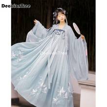 2022 ancient chinese costume fairy cosplay hanfu dress women vintage tang suit girl princess costume folk dance national costume 2024 - buy cheap