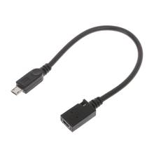 Mini USB hembra a Micro USB macho, conector de Cable de adaptador para Samsung, Xiaomi, Huawei, teléfonos inteligentes Android 2024 - compra barato