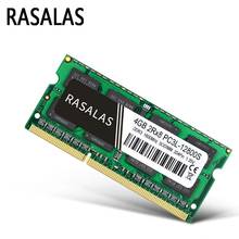 Rasalas-memoria DDR3 2Rx8 PC3L-12800S, 4GB RAM, SO-DIMM, 1600Mhz, 4GB, 1,35 V, 1,5V, 204 Pines, ordenador portátil, NO-ECC 2024 - compra barato