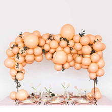 60pcs Pastel Orange Grey Latex Balloon Arch Kit Garland Metal Silver Latex Ball Globos Wedding Party Decor Baby Shower Supplies 2024 - buy cheap