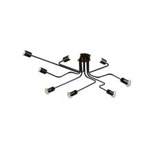 Vintage Ceiling Lamp White Black 4/6/8 Heads Multiple Rod Wrought Iron Lighting For Bedroom Living Room Kitchen Ceiling Light 2024 - buy cheap