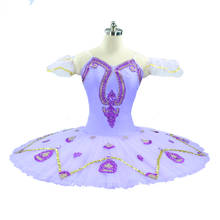 Clássico profissional tutu panqueca prato adulto lilás fada tutu desempenho tutus ballet trajes de palco crianças dm0016 2024 - compre barato