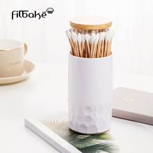 2019 DIY Cup Type Automatic Toothpick Holder Container .Retractable Toothpick Dispenser Cotton Swab Storage Box 64*115.5mm 2024 - buy cheap