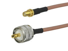 Conector macho RG142 UHF PL259 a conector hembra SMA, Conector recto RF Coaxial, Cable Pigtail de 6 pulgadas ~ 10M, 1 ud. 2024 - compra barato