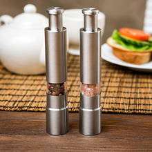 1PC Hot Sale Manual Stainless Steel Thumb Push Salt Pepper Spice Sauce Grinder Mill Muller Stick Kitchen Tools Accessories 2024 - buy cheap