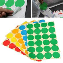 Permanent Adhesive Coding Stickers Round Circle Dots Bright Colors Label Set New 2024 - buy cheap