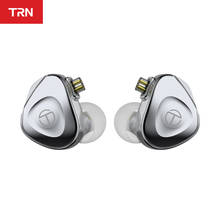 TRN BA15 30BA Balanced Armature In Ear Earphones HIFI Metal Monitor Headset DJ Noise Earbud Earphone 3.5\4.4\2.5MM Plug Cable 2024 - buy cheap