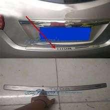 For Nissan Tiida 2011 2012 2013 2014 2015  stainless steel rear windowsill panel,Rear bumper Protector Sill  Car-styling 2024 - buy cheap