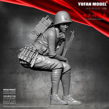 1/35  Resin Figure Kits Yufan Model Female scout Model Self-assembled YFWW-2066-4 2024 - buy cheap