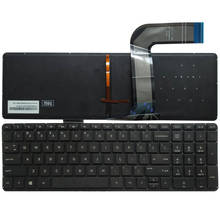 Teclado para portátil HP Pavilion ENVY 15-K 15-K000 15-K100 15-k200 en inglés, negro con retroiluminación, novedad 2024 - compra barato