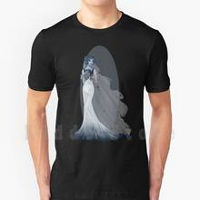 20'S Zombie Bride T Shirt Cotton Men Diy Print Cool Tee Zombie Braut Bride Goth Corpse Bride Halloween Creepy Spooky Horror 2024 - buy cheap