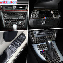 Accessories for BMW 3 Series E90 E92 E93 Car Gearshift Air Conditioning CD Panel Door Armrest Cover Trim Decorative Car Sticker 2024 - buy cheap