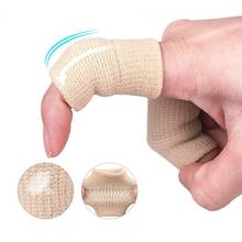 Mangas protectoras para dedos, soporte para artritis, alta elasticidad, deportes, cómodo, Protector de pulgar para baloncesto y voleibol, 10 Uds. 2024 - compra barato