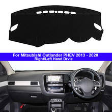 Capa de painel de carro para mitsubishi outlander phev 2013 a 2020 mão esquerda/direita., 1 unidade. 2024 - compre barato