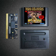 Cartucho de console de jogos king colossus-16 bit md, sega megadrive e genesis 2024 - compre barato