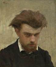 Henri Fantin Latour-Póster con impresión artística de autorretrato, pinturas al óleo, lienzo para decoración del hogar, arte de pared 2024 - compra barato