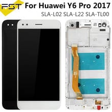 5.0''For Huawei Y6 Pro 2017 SLA-L02 SLA-L22 SLA-TL00 Full LCD DIsplay+Touch Screen Digitizer Assembly With Frame+Tools 2024 - buy cheap